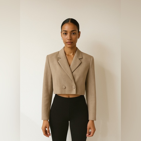 House of Harlow 1960 Jackets & Blazers - • House Of Harlow 1960 • Womens Blazer Tweed Cropped Medium